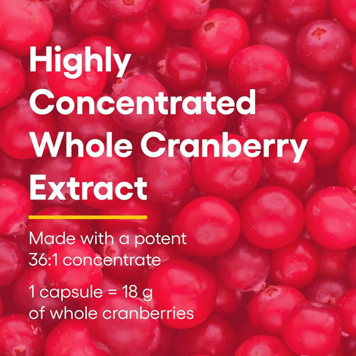 Fatores Naturais, Cranrich, Super Strength 36: 1 Cranberry C - Imagem 3