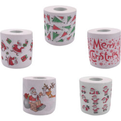 5 Estilos De Papel De Papai Noel, Papel De Seda, Toalhas De