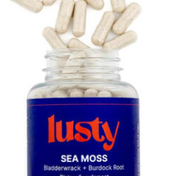 Cápsulas De Musgo Marinho Lusty Nutrition - American Made -
