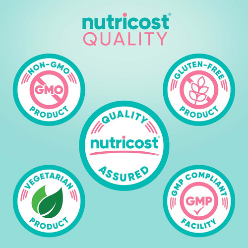 Pó Pré-treino Nutricost Peach Mango Para Mulheres, 30 Porçõe - Imagem 4
