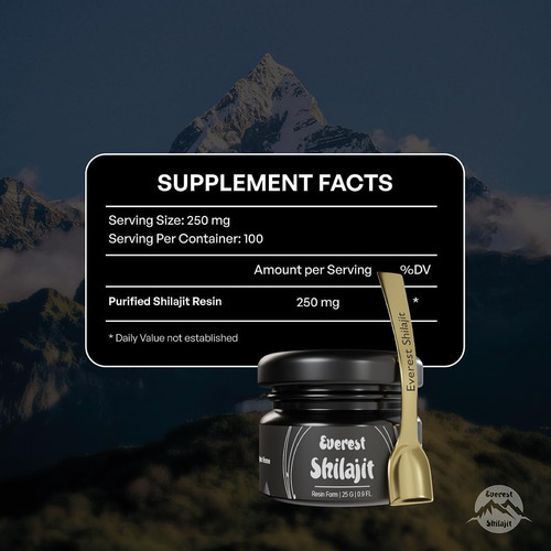 Resina Shilajit Pura Grau Dourado De Alta Potência Para Home - Imagem 3