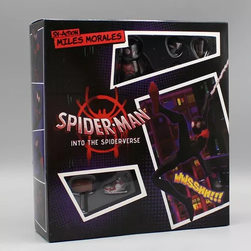 Boneco Ação Do Homem-aranha Miles Morales Peter Parker To - Imagem 3