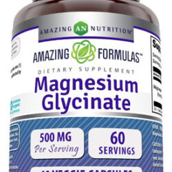 Fórmulas Incríveis Glicinato De Magnésio 500 Mg | Suplemento