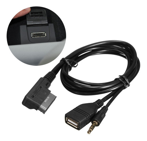 Interface Music Mdi Ami Mmi, Carregador, Cabo Auxiliar, Carr - Imagem 4