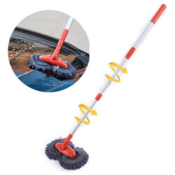 Kit De Esfregão De Limpeza Pesado Retrátil Automotivo, Esfre