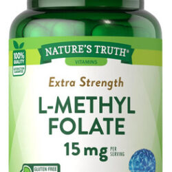 Natures Truth L Metilfolato 15mg | 60 Cápsulas | Suplemento