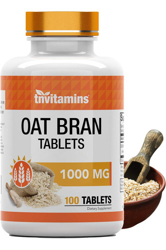 Tnvitamins Comprimidos De Farelo De Aveia | 100 Comprimidos