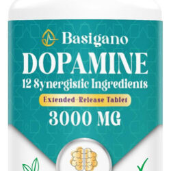 Suplemento Natural De Dopamina Basigano Para Energia, Foco,
