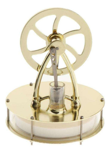 Diy Air Stirling Motor Modelo Motor Coração Steam Power - Imagem 4