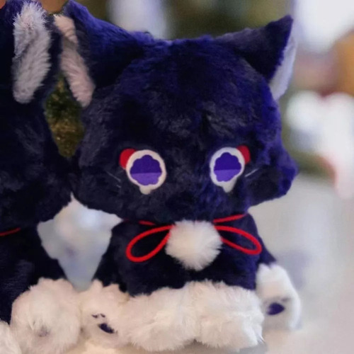 Op L Boneca De Pelúcia Genshin Impact Scaramouche Cats, - Imagem 5