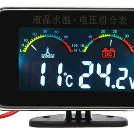 12/24v Indicador De Temperatura Da Água Medidor Digital Lcd - Imagem 5