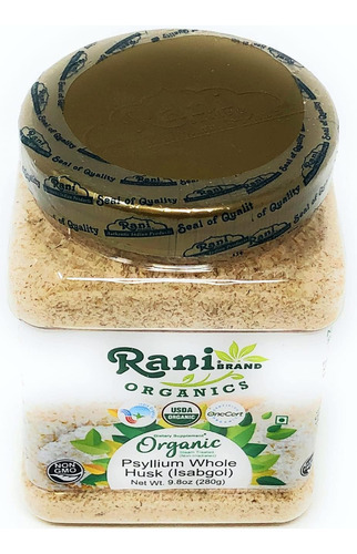 Rani Organics Psyllium Whole Husk Powder (isabgol), Suplemen - Imagem 6