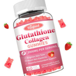 Sijigood Glutationa Colágeno Goma, Iluminação Da Pele E Anti