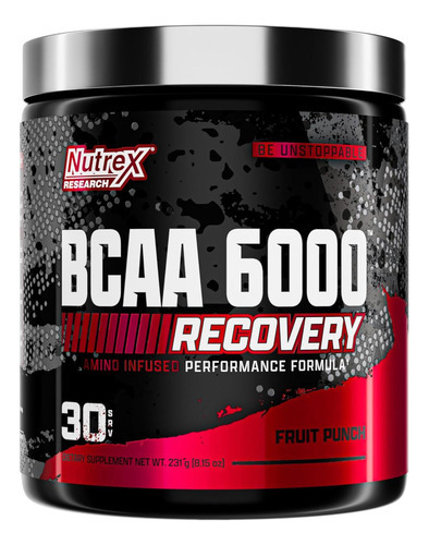 Nutrex Research - Bcaa Powder 6000 Aminoácidos - 6 Gramas De