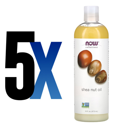 Óleo De Noz De Karité Now Foods 473 Ml Importado 5un - Imagem 2