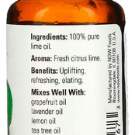 Óleo De Limão Now Foods 30ml Puro Importado 4un - Imagem 4