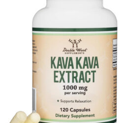 Cápsulas De Kava Kava 1.000 Mg Por Porção, 120 Contagens (ex