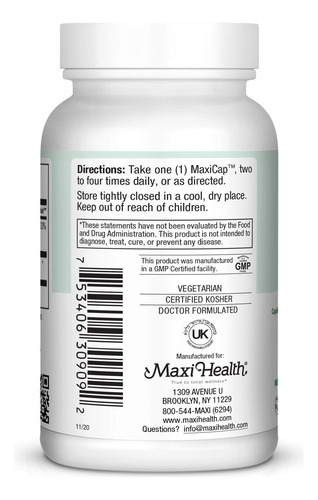 Maxi Health Pure Vitamin C - Com Bioflavonóides - Suporte Im - Imagem 3