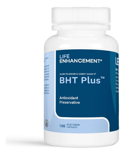 Life Enhancement Bht Plus - Conservante Antioxidante - 180 M