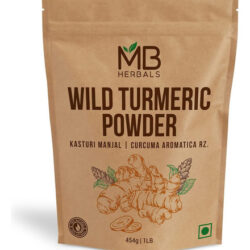 Mb Herbals Açafrão Em Pó Selvagem 1 Lb 16 Oz | Kasthuri Manj