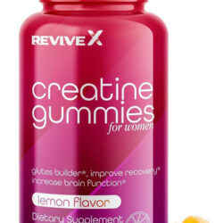Revive X Glute Gummies, Creatine Gummies 3g, Lemon Drop, 30