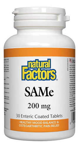 Fatores Naturais - Mesmo 200 Mg, Suporte Para Articulações E