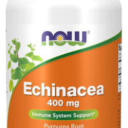 Now Supplements, Equinácea (raiz De Purpurea) 400 Mg, Suport