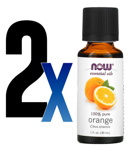 Óleo De Laranja Now Foods Orange Oil 30ml 2un - Imagem 2