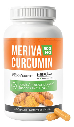 Renovar Nervo Meriva Curcumin 500mg Com Suplemento De Suport