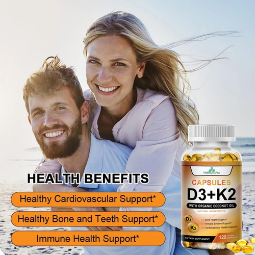 Vitamina Diu De Alta Potência Therasuva + K2 (mk 7) Óleo De - Imagem 6