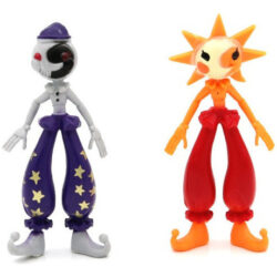 2pcs Fnaf Sundrop Moondrop Figura Modelo Brinquedo Presente
