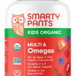 Gomas Multivitamínicas Infantis Orgânicas Smartypants: Ômega