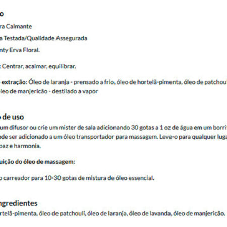 Mistura De Óleos Paz E Harmonia Now Foods 30ml Importado 4un - Imagem 5