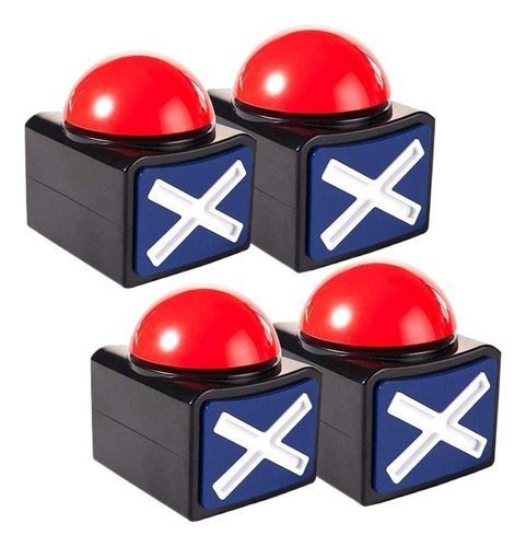 Conjunto De 4 Botões De Alarme De Campainha De Resposta