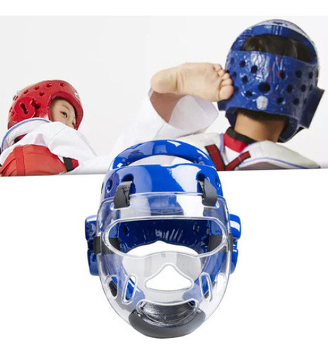 Capacete Ajustável Kickboxing Para Crianças Adultas Taekwo - Imagem 2