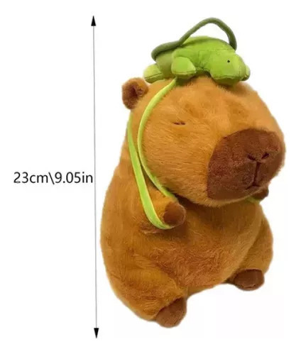 Brinquedo De Pelúcia De Capivara, Lindo Animal De Pelúcia De - Imagem 3