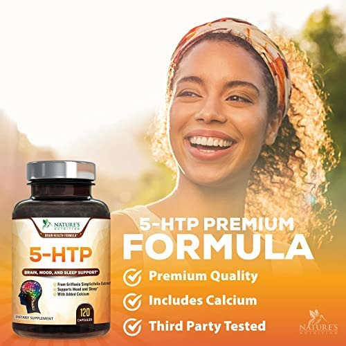 Cápsulas De 5-htp 200 Mg - Suporte Extra De Força Para O Es - Imagem 5