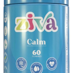 Ziva Gummies - Calm 60 - Citrato De Potássio - Citrato De Ma