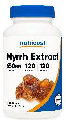 Suplemento Nutricost Em Cápsulas De Extrato De Mirra 650 Mg - Imagem 2