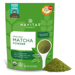 Pó Navitas Organics Matcha, 3 Onças. Saco, 85 Porções ' Grau