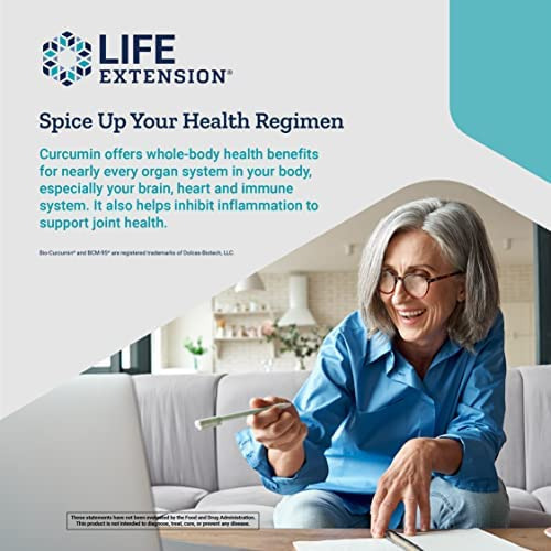 Life Extension Super Bio-curcumin Extrato De Cúrcuma Curcum - Imagem 4