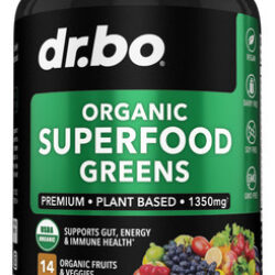 Suplemento Dr. Bo Organic Superfood Greens & Fruit