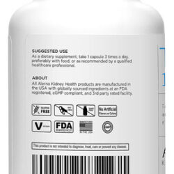 Alerna Kidney Health Tart Cherry Extract 1200 Mg, 100 Cápsul