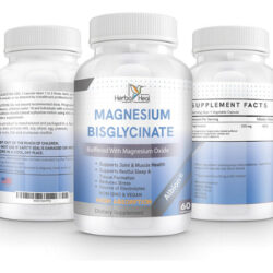 Cápsulas Veganas De Absorção De Quelato De Bisglicinato De
