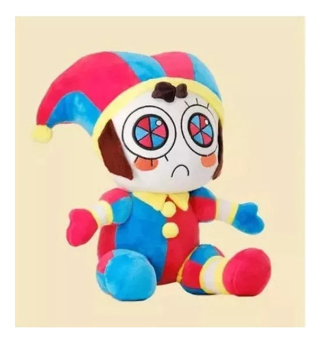 1 Peça De Boneca De Pelúcia The Digital Circus - 25 Cm Pomni - Imagem 3