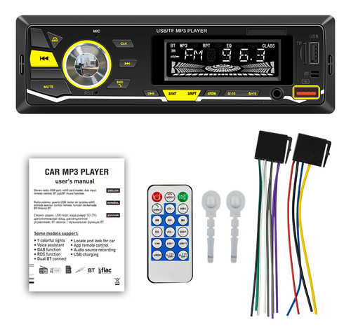 Aplicativo Remoto Leitor De Carro Colorful To Light Radio Mp