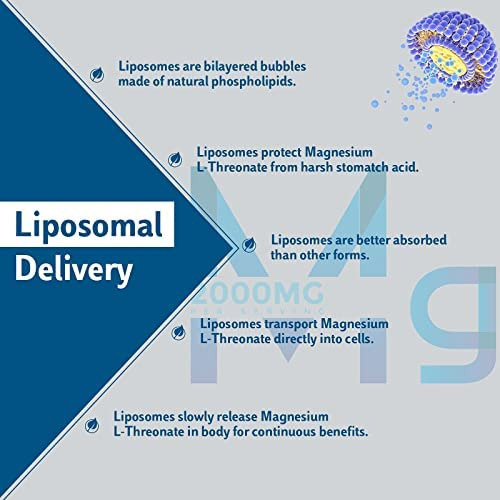 Cápsulas Softgel De L-treonato De Magnésio Lipossomal 2000m - Imagem 3
