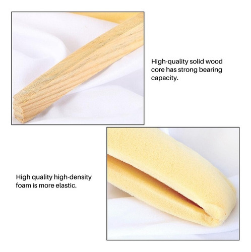 Cabides Acolchoados De Cetim De 15 Polegadas, Cabides, Roupa - Imagem 6