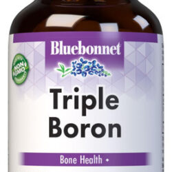 Cápsulas Vegetarianas De Boro Triplo Bluebonnet 3 Mg, Branca