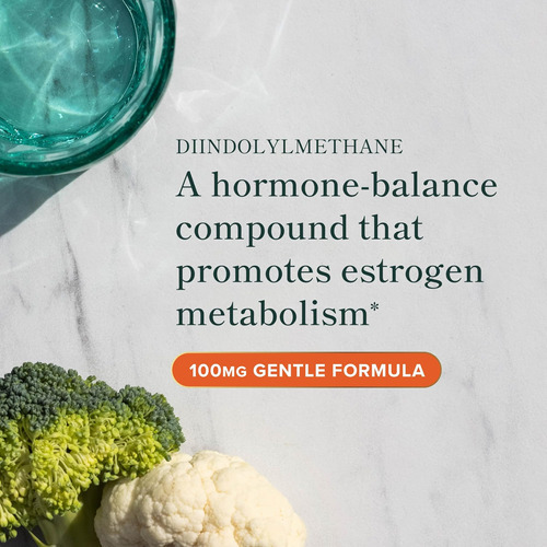 Suplemento Dim 100 Mg | Equilíbrio De Estrogênio Para Mulher - Imagem 3
